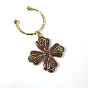 NAPIER Maltese Cross Key Ring, Original Box, 90's